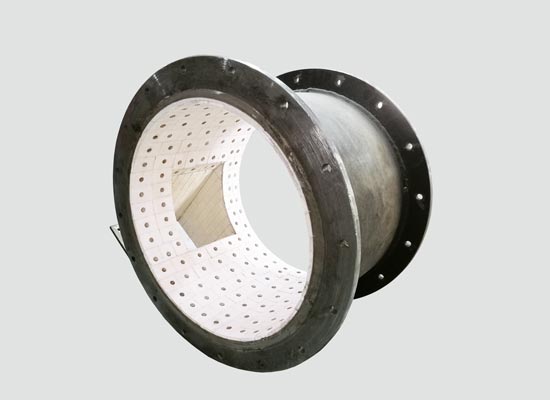 螺柱焊接型耐磨陶瓷管路