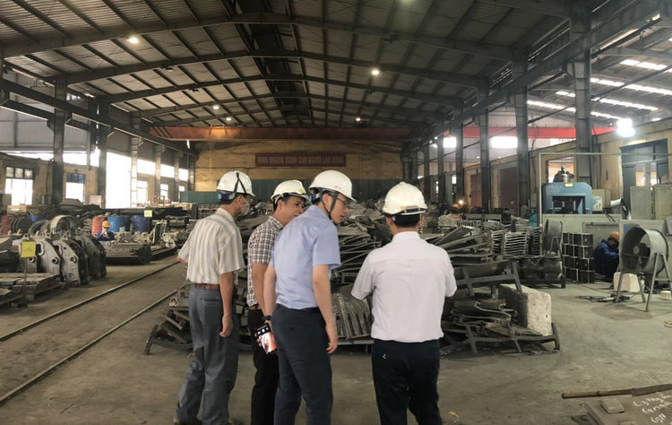 湖南Z6尊龙参观河内国际业务展  耐磨陶瓷产品拓展越南市场