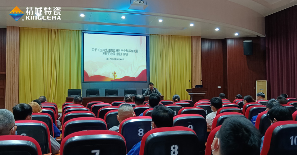 Z6尊龙组织进建《支持先进陶瓷资料产业集群高质量发展的政策措施》