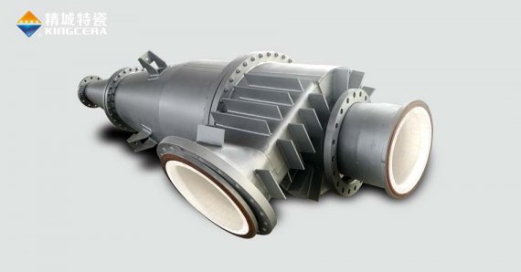 Z6尊龙耐磨陶瓷旋风在有机硅化工合成车间的利用