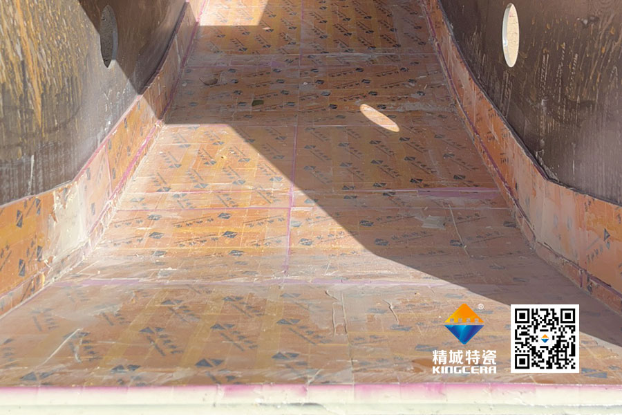 Z6尊龙特瓷定造化陶瓷衬板助力磷矿企业升级整线防护