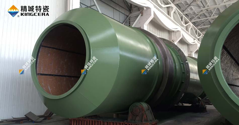 圆筒混合机装置耐磨陶瓷衬板